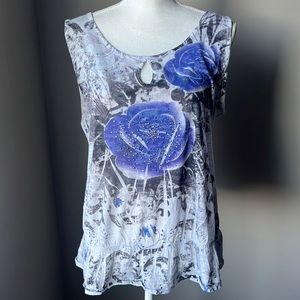 5/$25 Cleo Floral Top